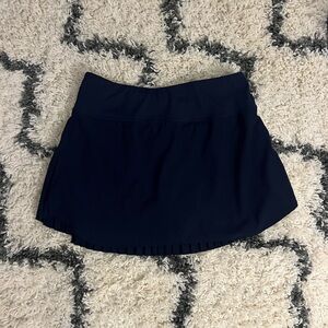 Navy Pleated Tennis Skirt